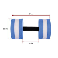 2x Water Aerobics Dumbbell EVA Aquatic Barbell Aqua Fitness Sports & Fitness Kings Warehouse