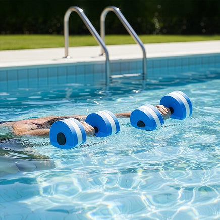 2x Water Aerobics Dumbbell EVA Aquatic Barbell Aqua Fitness Sports & Fitness Kings Warehouse