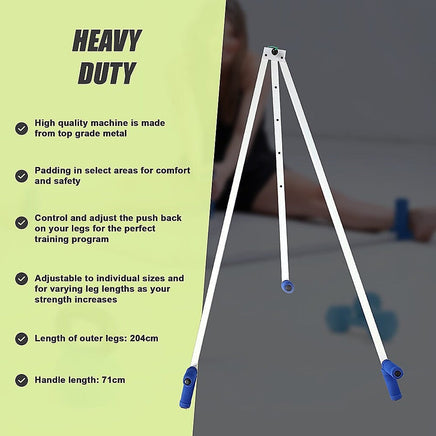 3 Bar Metal Leg Stretcher Martial Arts Sports & Fitness Kings Warehouse