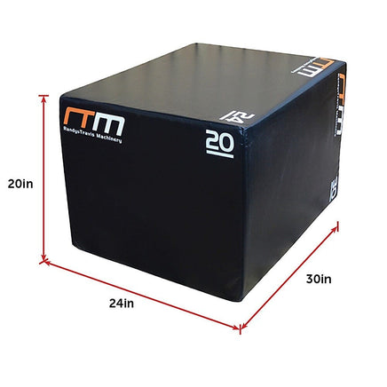 3 IN 1 Foam Plyo Games Plyometric Jump Box Kings Warehouse