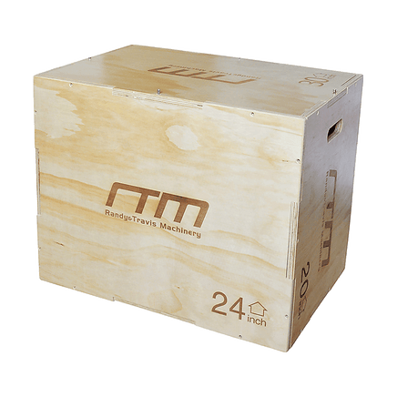 3 IN 1 Wood Plyo Games Plyometric Jump Box Sports & Fitness Kings Warehouse