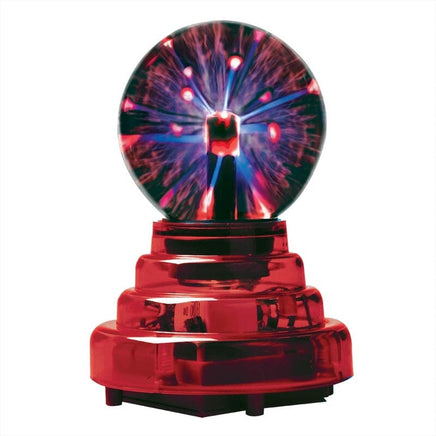 3 Inch Plasma Ball - Red Base Kings Warehouse