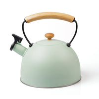 3 Liter Tea Whistling Kettle Stainless Steel Modern Whistling Tea Pot for Stovetop Kings Warehouse 