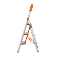 3 Step Ladder Multi-Purpose Folding Aluminium Light Weight Non Slip Platform Kings Warehouse