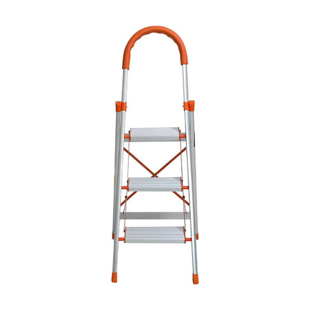 3 Step Ladder Multi-Purpose Folding Aluminium Light Weight Non Slip Platform Kings Warehouse