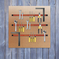 3 x 61cm Magnetic Wall Mounted Tool Holder Storage Organiser Garage Workshop Tools Kings Warehouse
