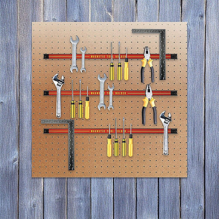 3 x 61cm Magnetic Wall Mounted Tool Holder Storage Organiser Garage Workshop Tools Kings Warehouse
