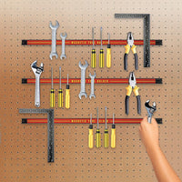 3 x 61cm Magnetic Wall Mounted Tool Holder Storage Organiser Garage Workshop Tools Kings Warehouse