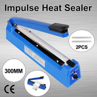 300mm Impulse Heat Sealer Sealing SAA Machine Electric Plastic Poly Bag Kings Warehouse