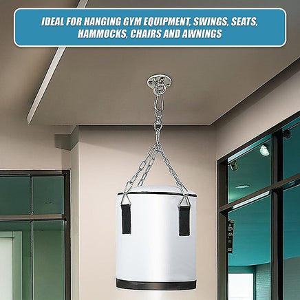 304 Stainless Steel Suspension Hook Wall Ceiling Mount Hanger Anchor Bracket Home & Garden Kings Warehouse