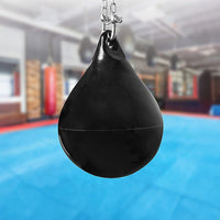 30L Water Punching Bag Aqua with D-Shackle and Chain Sports & Fitness Kings Warehouse