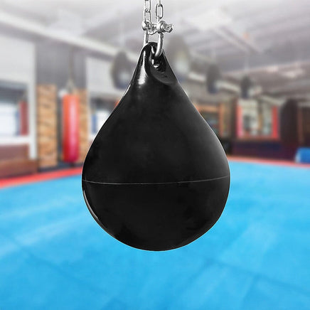 30L Water Punching Bag Aqua with D-Shackle and Chain Sports & Fitness Kings Warehouse
