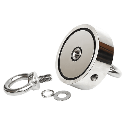 340Kg Salvage Strong Recovery Magnet Neodymium Hook Treasure Hunting Fishing Gift & Novelty Kings Warehouse