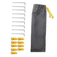 3.4m Caravan Privacy Screen Side Sunscreen Sun Shade for 12' Roll Out Awning Home & Garden Kings Warehouse