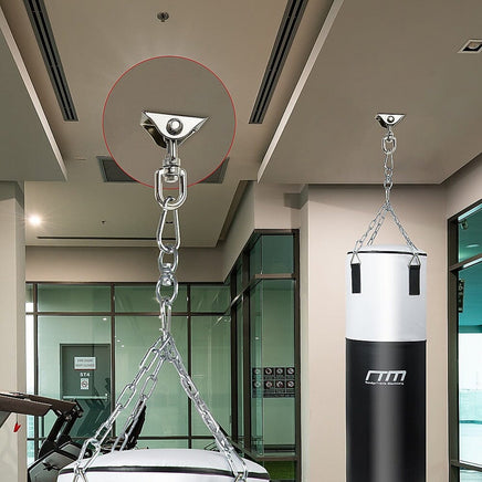 360 Degree Swivel Swing Hanger with Stainless Steel Hook for Ceiling Heavy Duty Hanging Gym Equipment Home & Garden Kings Warehouse