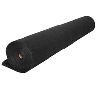 3.66 x 30m Shade Sail Cloth - Black End of Season Clearance Kings Warehouse