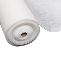 3.66x30m 50% UV Shade Cloth Shadecloth Sail Garden Mesh Roll Outdoor White March Mayhem Kings Warehouse