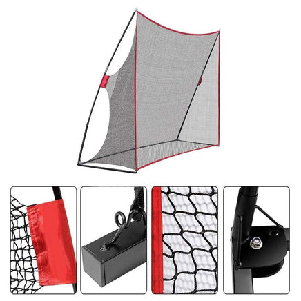 3M Huge Golf Practice Net Portable Hitting Swing Training Net Outdoor +Carry Bag Kings Warehouse