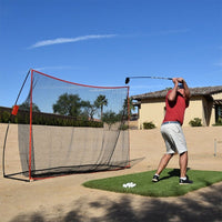 3M Huge Golf Practice Net Portable Hitting Swing Training Net Outdoor +Carry Bag Kings Warehouse