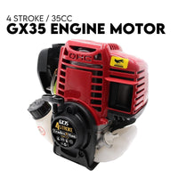 4 Stroke Engine Honda Gx35 Copy Motor Brushcutter Trimmer Brush Cutter Kings Warehouse 