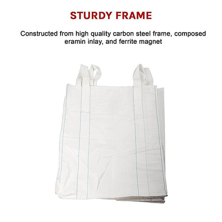 4 x 1 tonne FIBC Polypropylene UV Rated Builder / Bulk / Landscape Bags Home & Garden Kings Warehouse