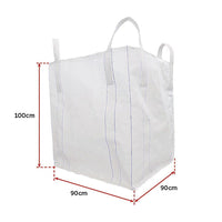 4 x 1 tonne FIBC Polypropylene UV Rated Builder / Bulk / Landscape Bags Home & Garden Kings Warehouse