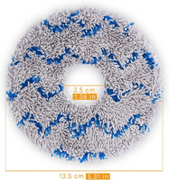 4 X Mop Pads for Ecovacs Deebot X1 Series Robot Vacuum Cleaners Appliances Kings Warehouse