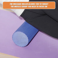 45 x 15cm Physio Yoga Pilates Foam Roller Sports & Fitness Kings Warehouse