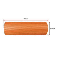 45 x 15cm Physio Yoga Pilates Foam Roller Sports & Fitness Kings Warehouse