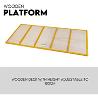 450kg Mobile Scaffold Ladder Scaffolding Platform Portable Ladder Work Safety Tools Kings Warehouse