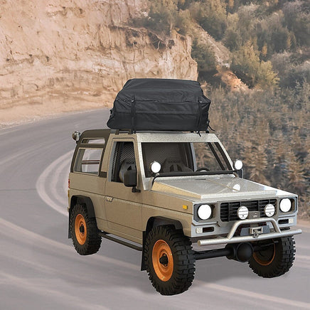 458 Litre Large Car Cargo Travel Rain Proof Roof Top Bag Storage Carrier Box Outdoor Recreation Kings Warehouse