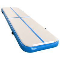 4m Inflatable Air Track Gym Mat Airtrack Tumbling Gymnastics Tumbling with Pump Kings Warehouse