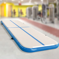 4m Inflatable Air Track Gym Mat Airtrack Tumbling Gymnastics Tumbling with Pump Kings Warehouse