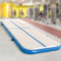 4m Inflatable Air Track Gym Mat Airtrack Tumbling Gymnastics Tumbling with Pump Kings Warehouse 