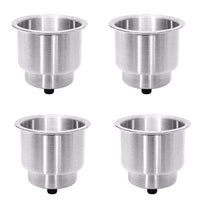 4PCS Stainless Drink Cup Holder Insert for Boat/Car/Truck RV/Camper/Yacht/Sofa Kings Warehouse
