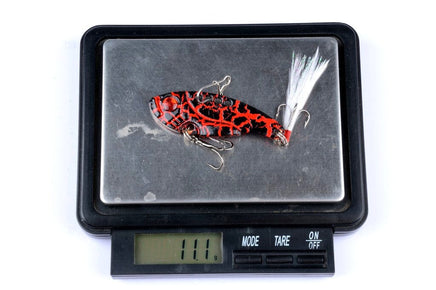 4x 5.5cm Vib Bait Fishing Lure Lures Hook Tackle Saltwater Kings Warehouse