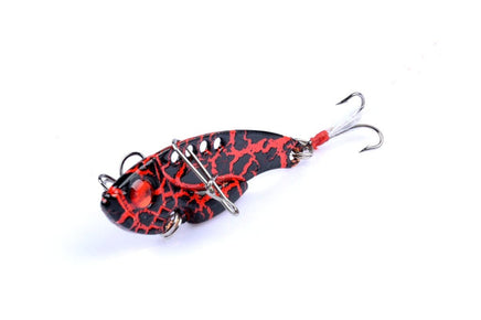4x 5.5cm Vib Bait Fishing Lure Lures Hook Tackle Saltwater Kings Warehouse