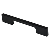 5 x 96mm Kitchen Handle Cabinet Cupboard Door Drawer Handles square Black furniture pulls Furniture Kings Warehouse
