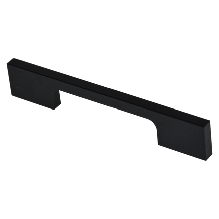 5 x 96mm Kitchen Handle Cabinet Cupboard Door Drawer Handles square Black furniture pulls Furniture Kings Warehouse