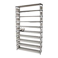 50 Pairs 10 Tiers Shoe Rack Furniture Kings Warehouse