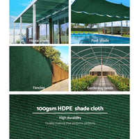 50% Shade Cloth 3.66x20m Shade Cloth Sail Heavy Duty Shadecloth Garden Mesh Roll GR Home & Garden Kings Warehouse