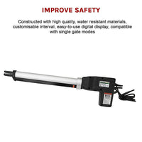 500KG Single Swing Auto Motor Remote Gate Opener Home & Garden Kings Warehouse