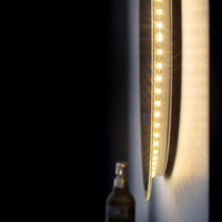 50cm LED Wall Mirror Bathroom Mirrors Light Decor Round Health & Beauty Kings Warehouse