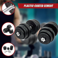 50KG Dumbbell Adjustable Weight Set Sports & Fitness Kings Warehouse
