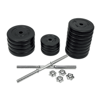 50KG Dumbbell Adjustable Weight Set Sports & Fitness Kings Warehouse