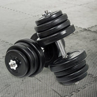 50KG Dumbbell Adjustable Weight Set Sports & Fitness Kings Warehouse