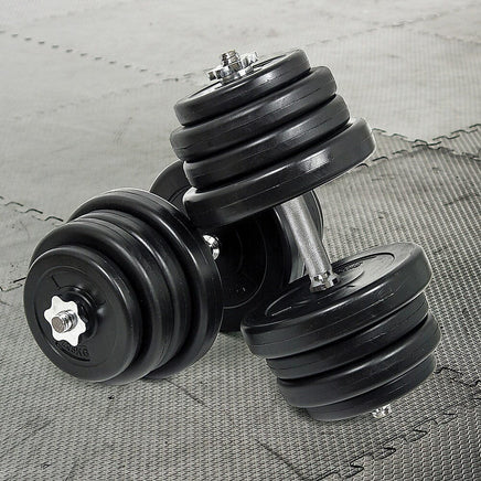 50KG Dumbbell Adjustable Weight Set Sports & Fitness Kings Warehouse