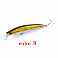 5x Popper Minnow 13cm Fishing Lure Lures Surface Tackle Fresh Saltwater Kings Warehouse