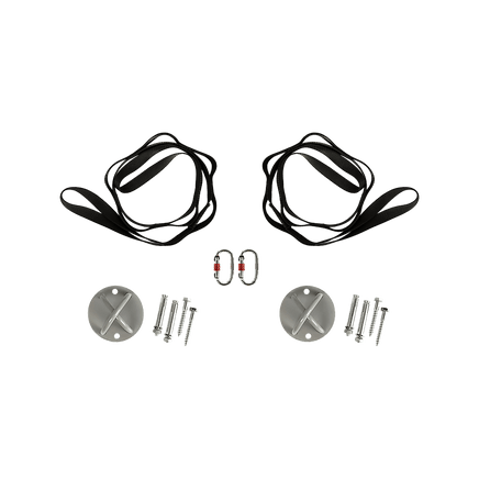 5x2.8m Yoga Pilates Aerial Silk Kit Swing Anti-Gravity Hammock Sports & Fitness Kings Warehouse