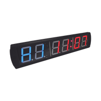 6 Digit Digital Timer Interval Fitness Clock Sports & Fitness Kings Warehouse